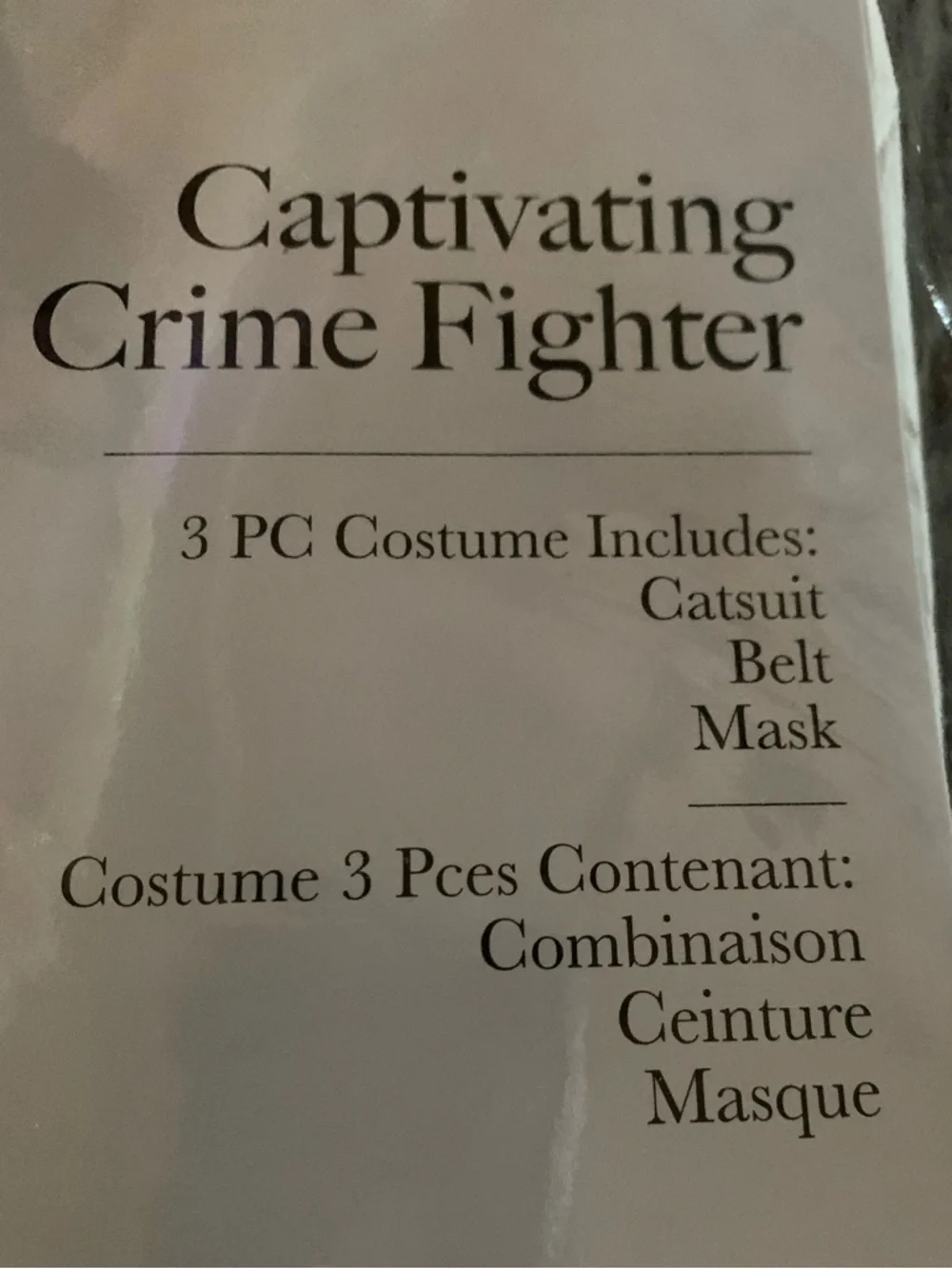 Black Faux Leather Catwoman Style Jumpsuit Costume - Picture 7 of 7
